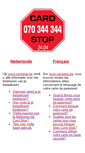 Mobile Screenshot of cardstop.be
